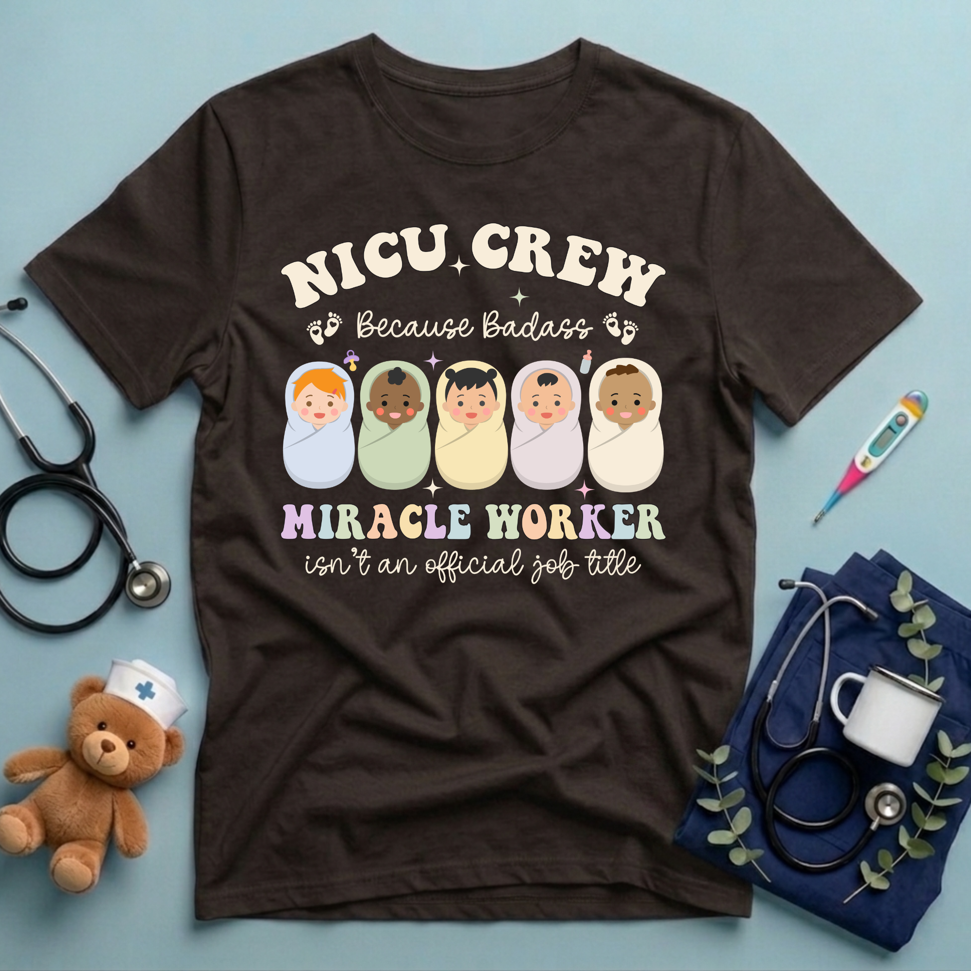 NICU Crew Miracle Worker T-Shirt