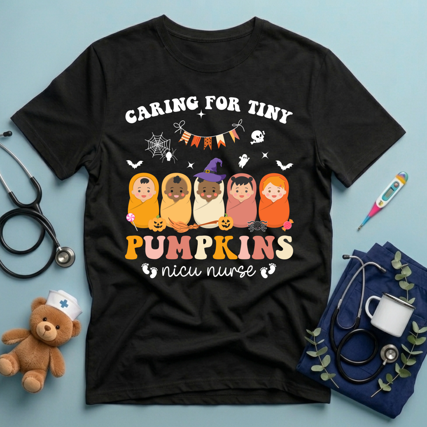 Caring For Tiny Pumpkins T-Shirt
