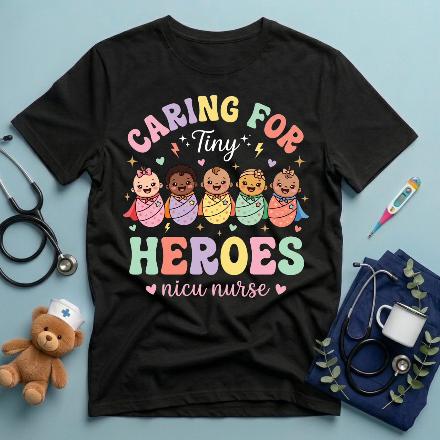 Caring for Tiny Heroes T-Shirt