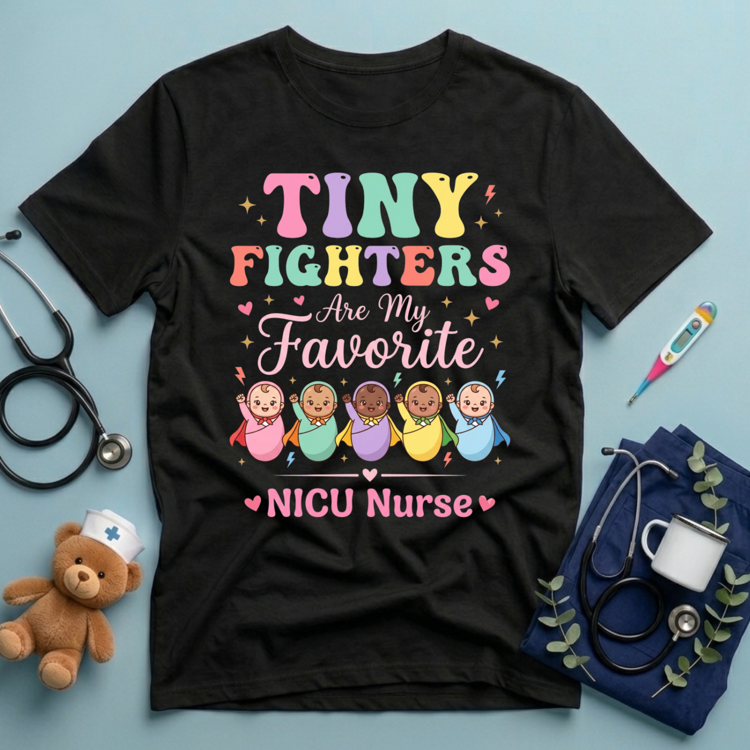 Tiny Fighters Are My Favorite T-Shirt