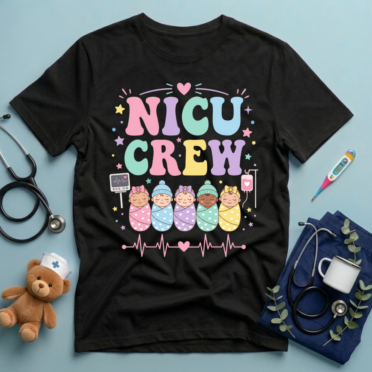 NICU CREW  T-Shirt
