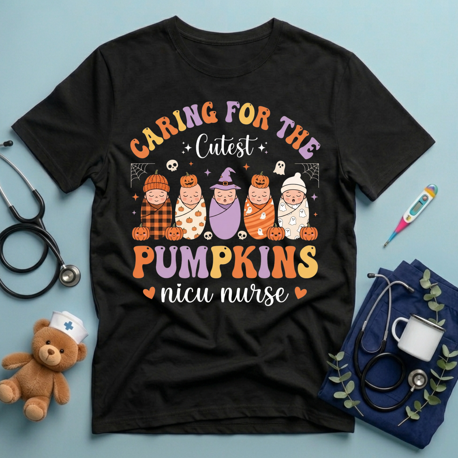 Caring For Cutest Pumpkins T-Shirt