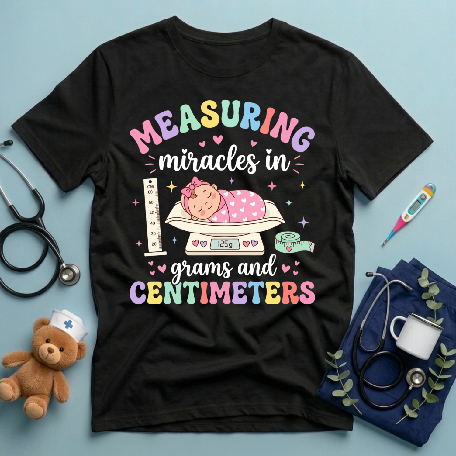Measuring Miracles Nicu T-Shirt