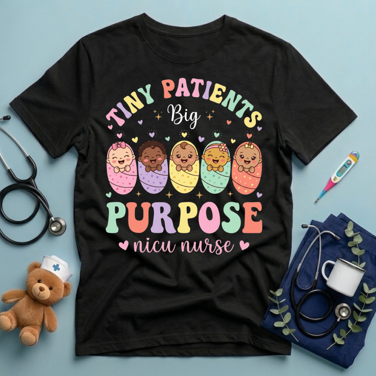 Tiny Patients Big Purpose T-Shirt