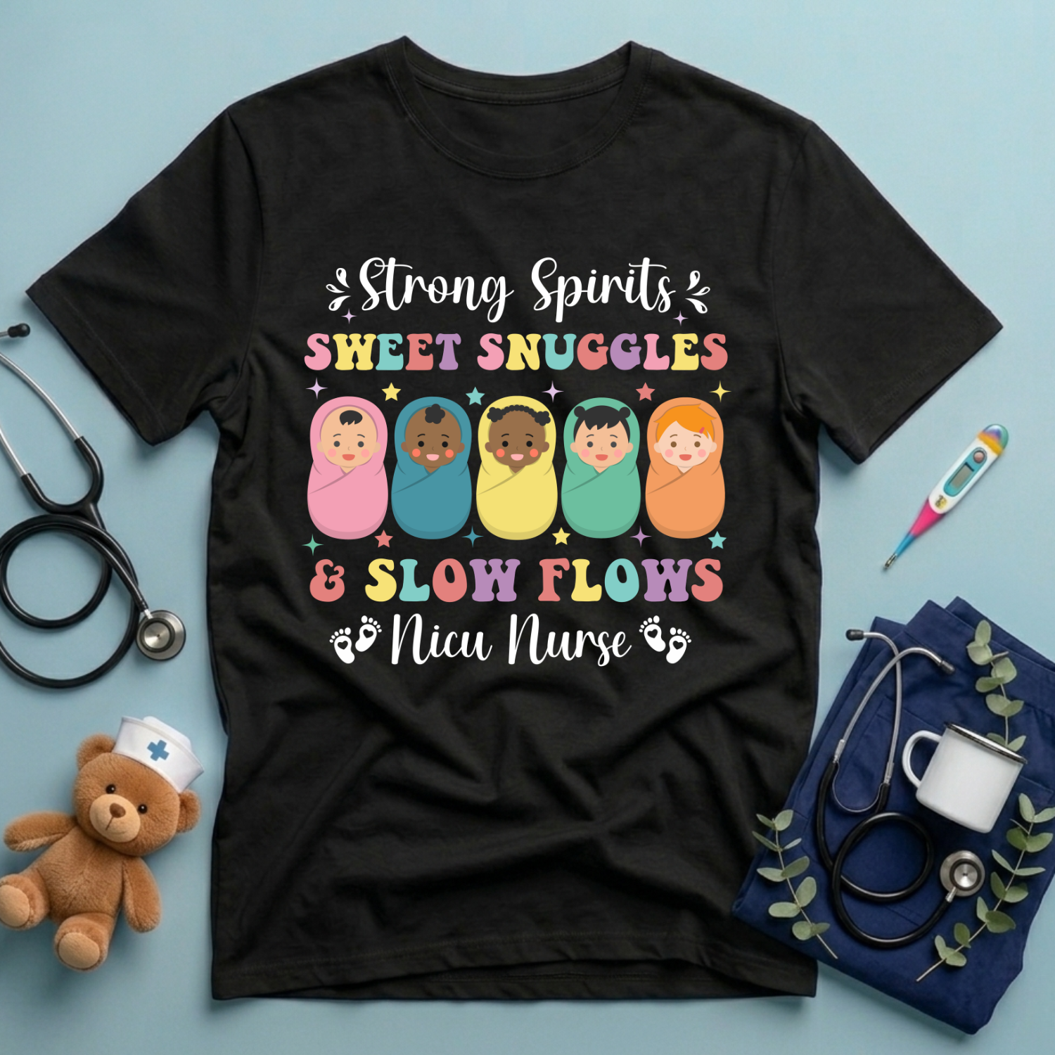 Strong Spirits, Sweet Snuggles T-Shirt