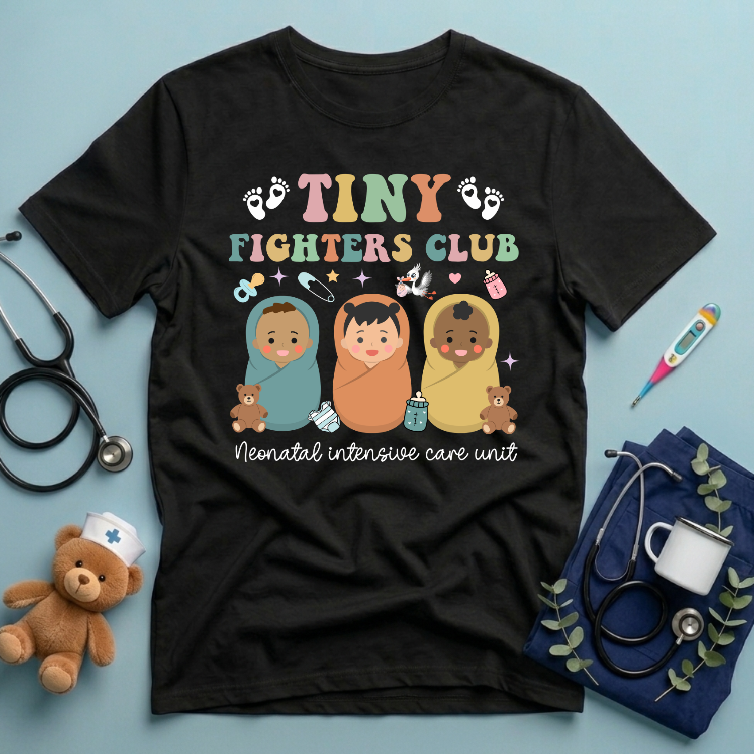 NICU Nurse Club T-Shirt