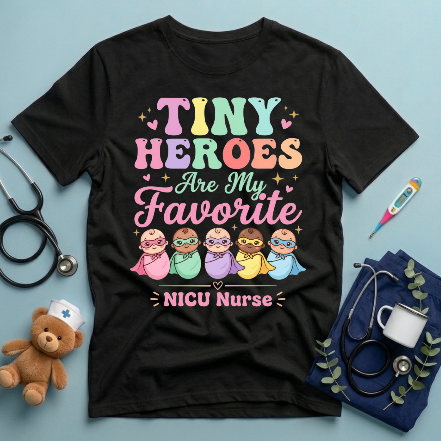 Tiny Heroes Are My Favorite T-Shirt
