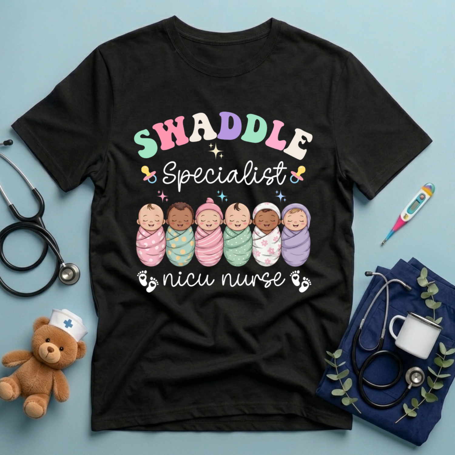 Swaddle Specialist Nicu Crew T-Shirt