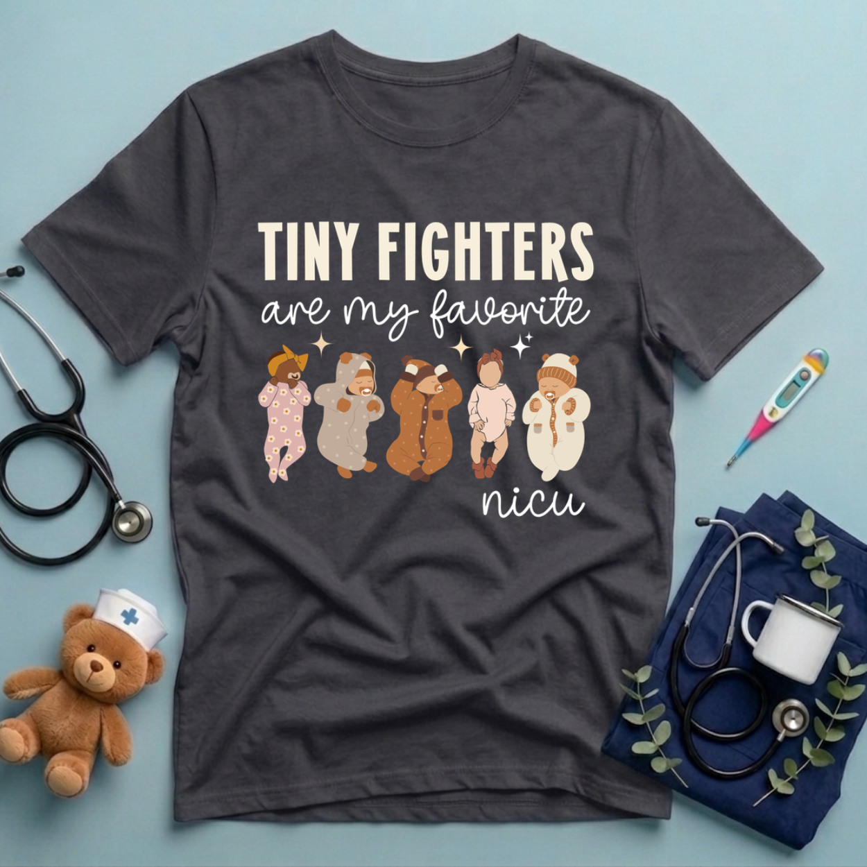Tiny Fighters nicu T-Shirt
