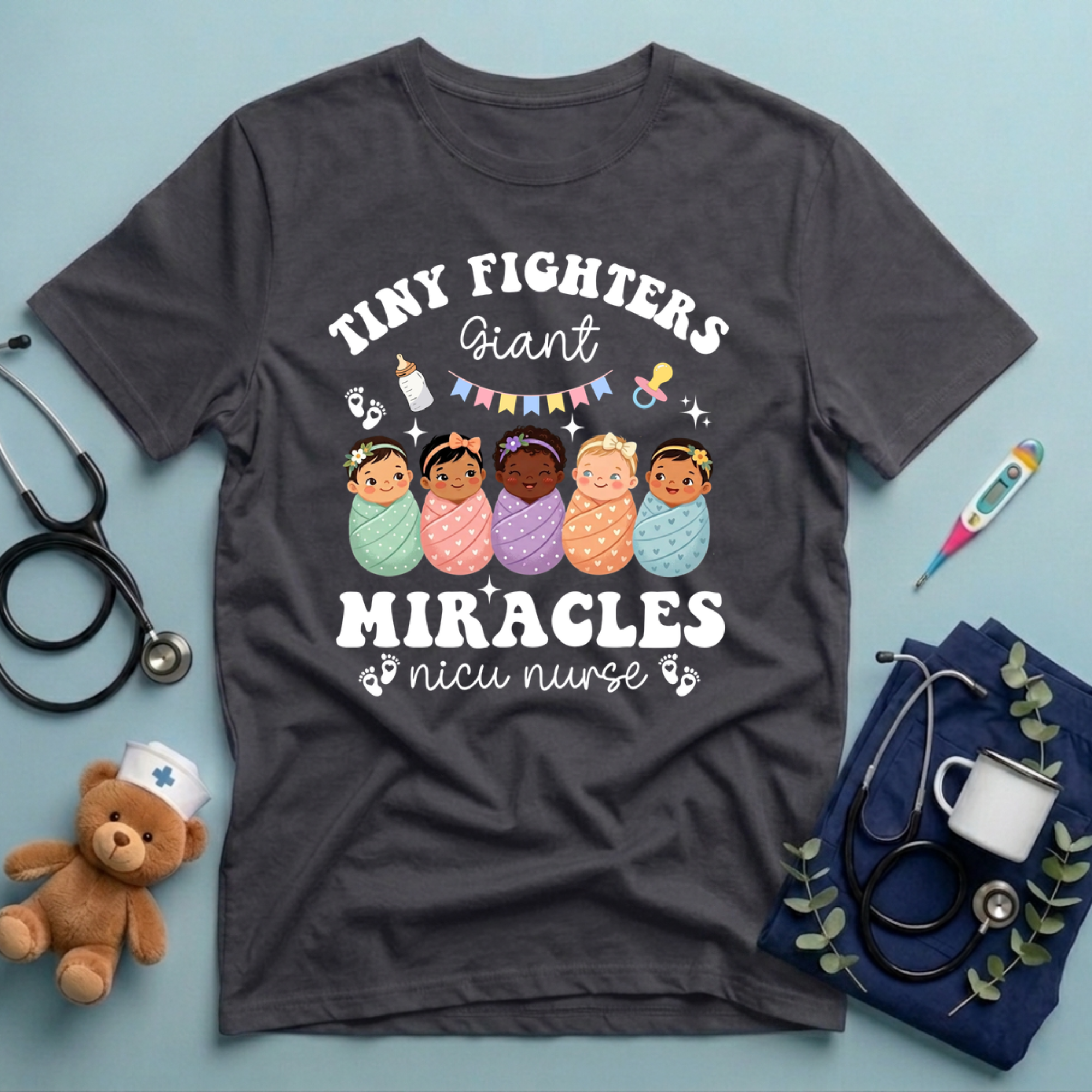 Tiny Fighters Giant Miracles T-Shirt