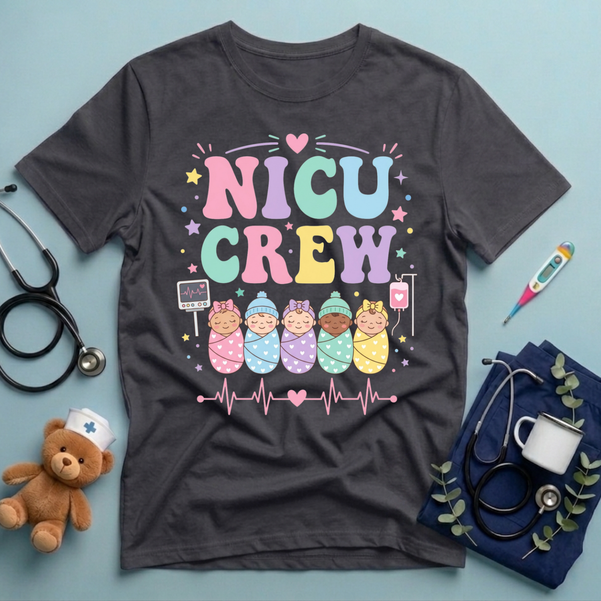 NICU CREW  T-Shirt