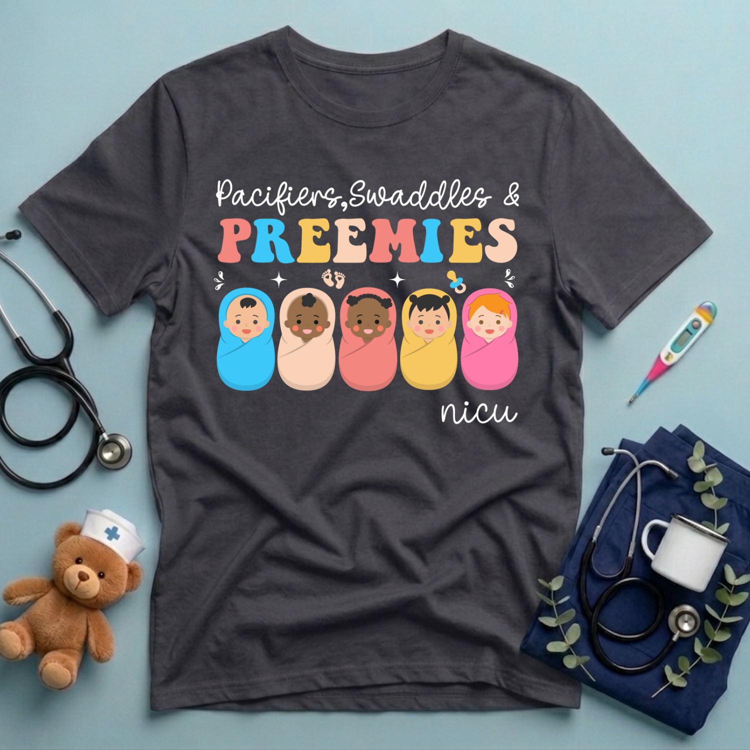 Pacifiers Swaddles & Preemies T-Shirt
