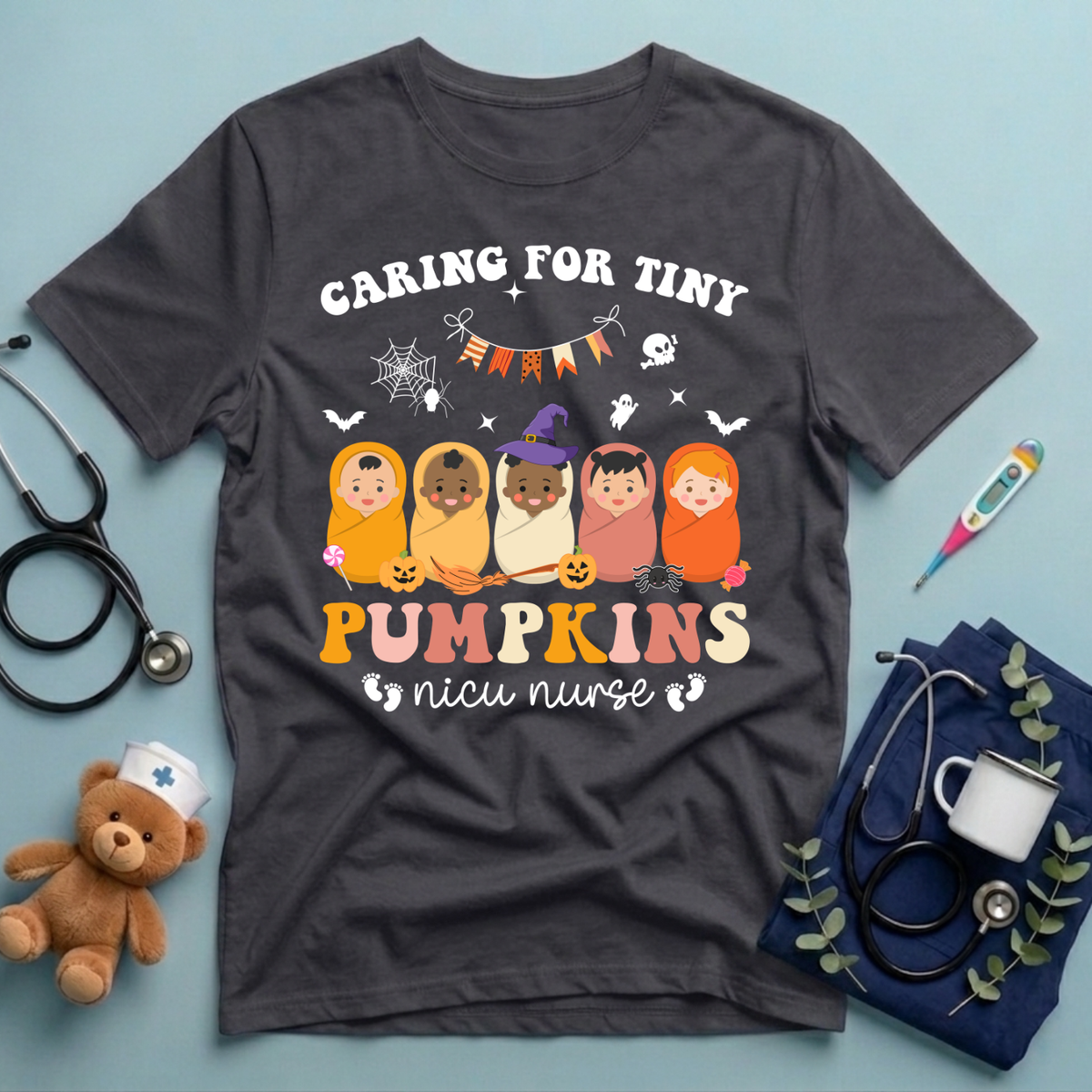 Caring For Tiny Pumpkins T-Shirt
