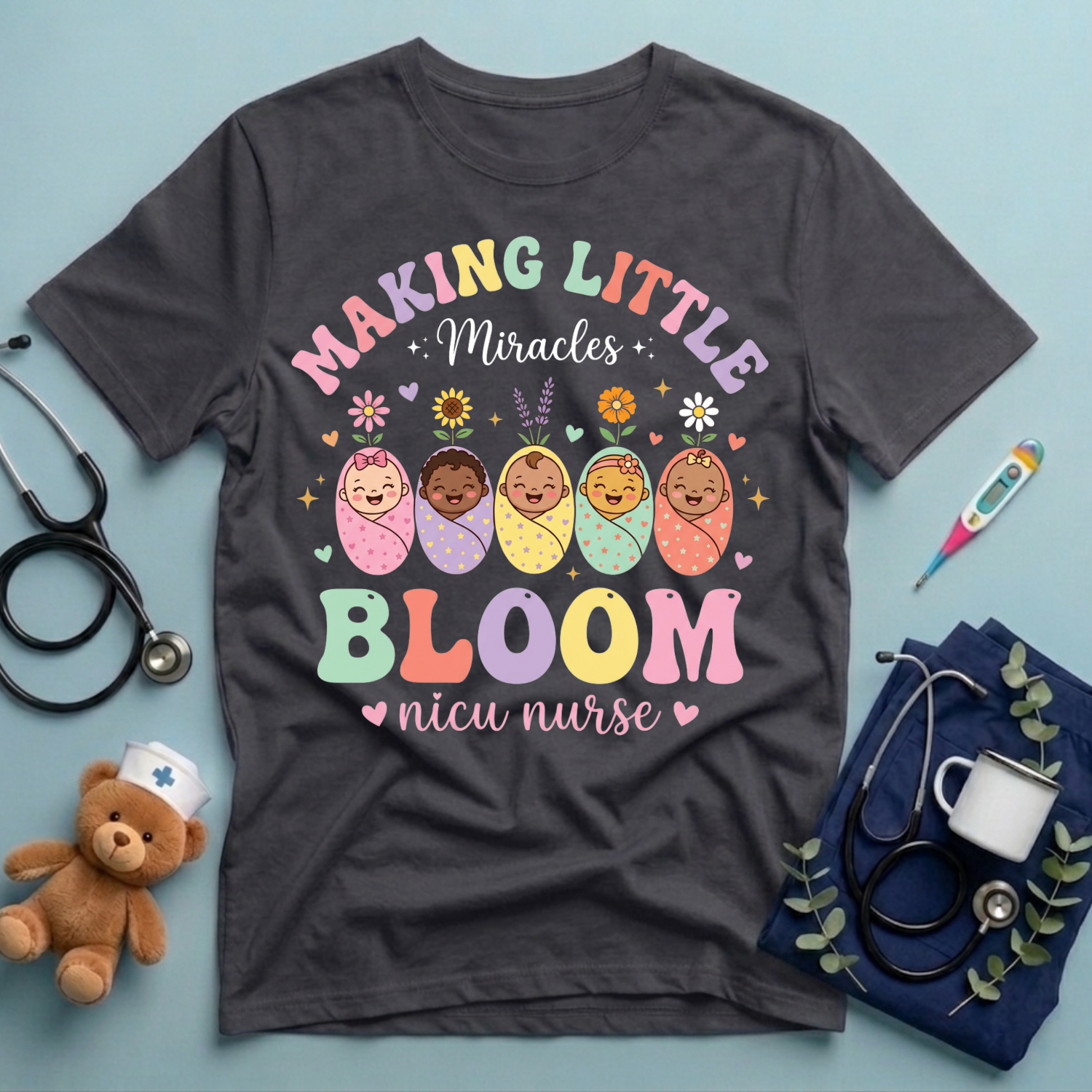 Making Little Miracles Bloom T-Shirt