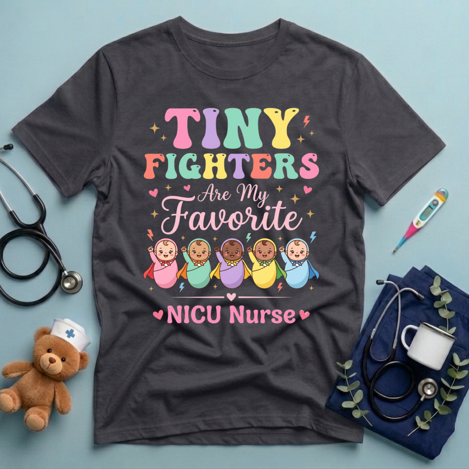 Tiny Fighters Are My Favorite T-Shirt