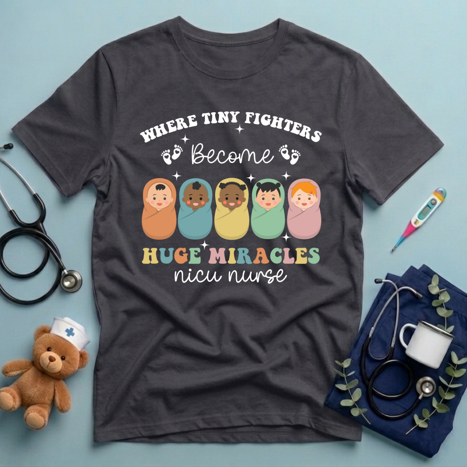 Where Fighters Become Miracles T-Shirt