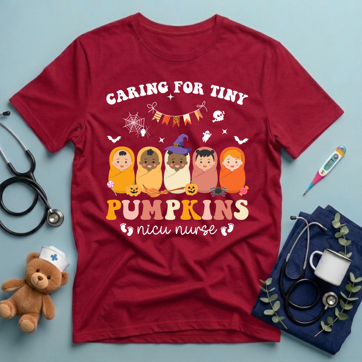 Caring For Tiny Pumpkins T-Shirt