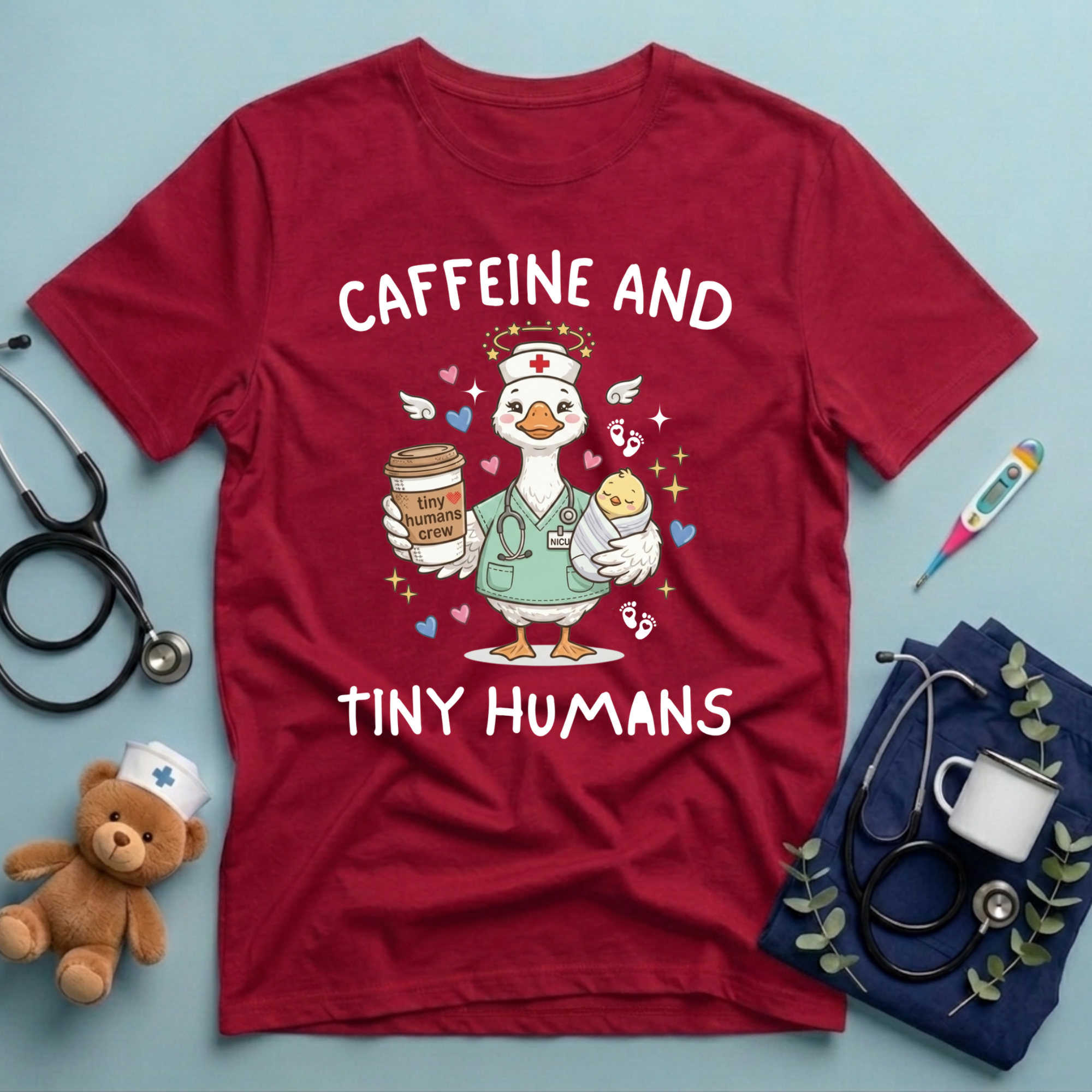 Caffeine & Tiny Humans T-Shirt