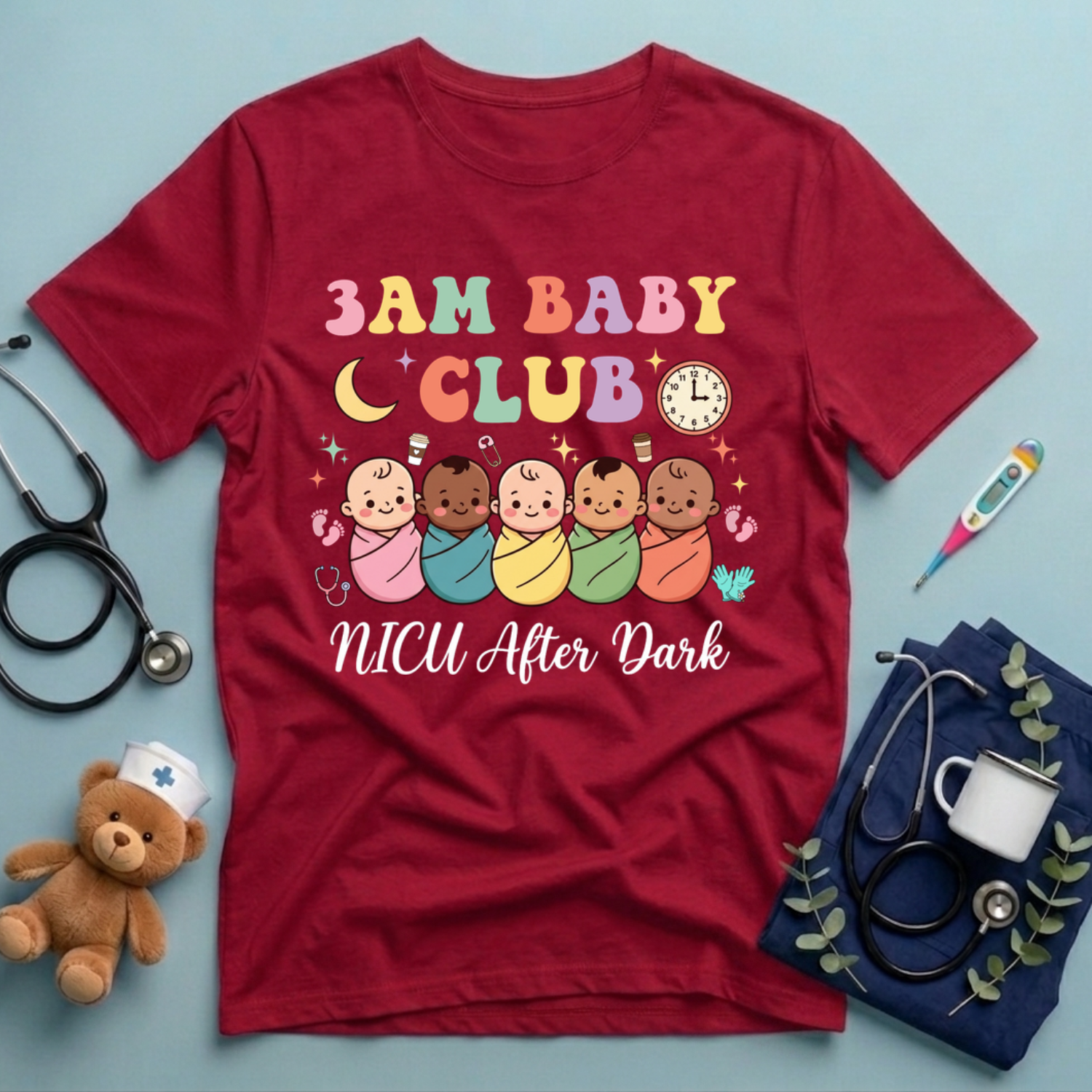 Night Shift NICU Nurse T-Shirt
