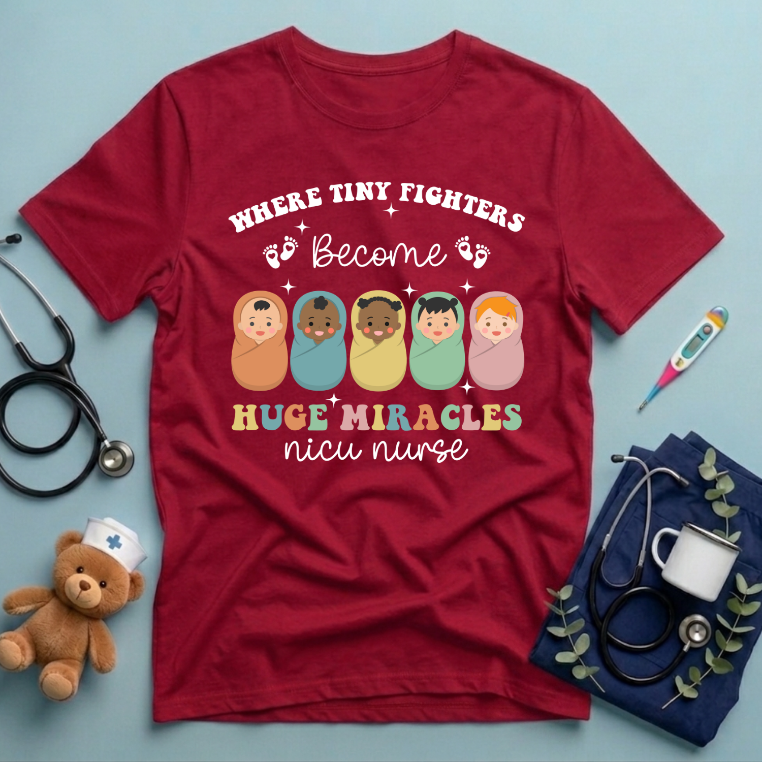 Where Fighters Become Miracles T-Shirt