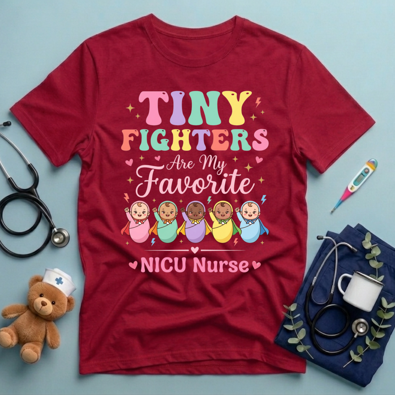 Tiny Fighters Are My Favorite T-Shirt