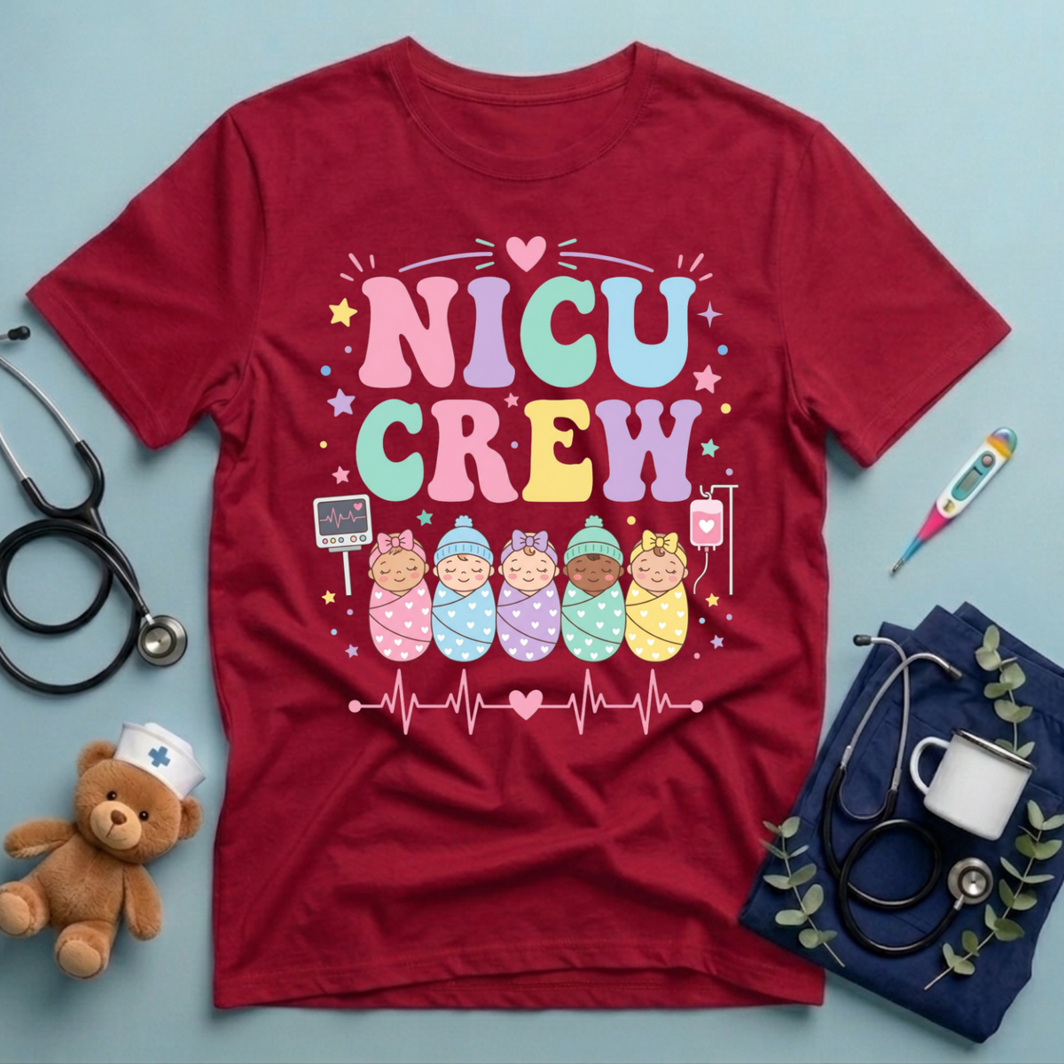 NICU CREW  T-Shirt