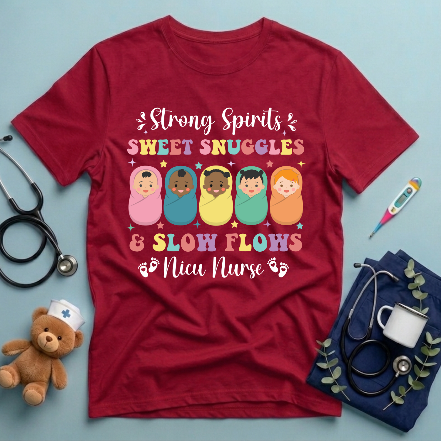 Strong Spirits, Sweet Snuggles T-Shirt