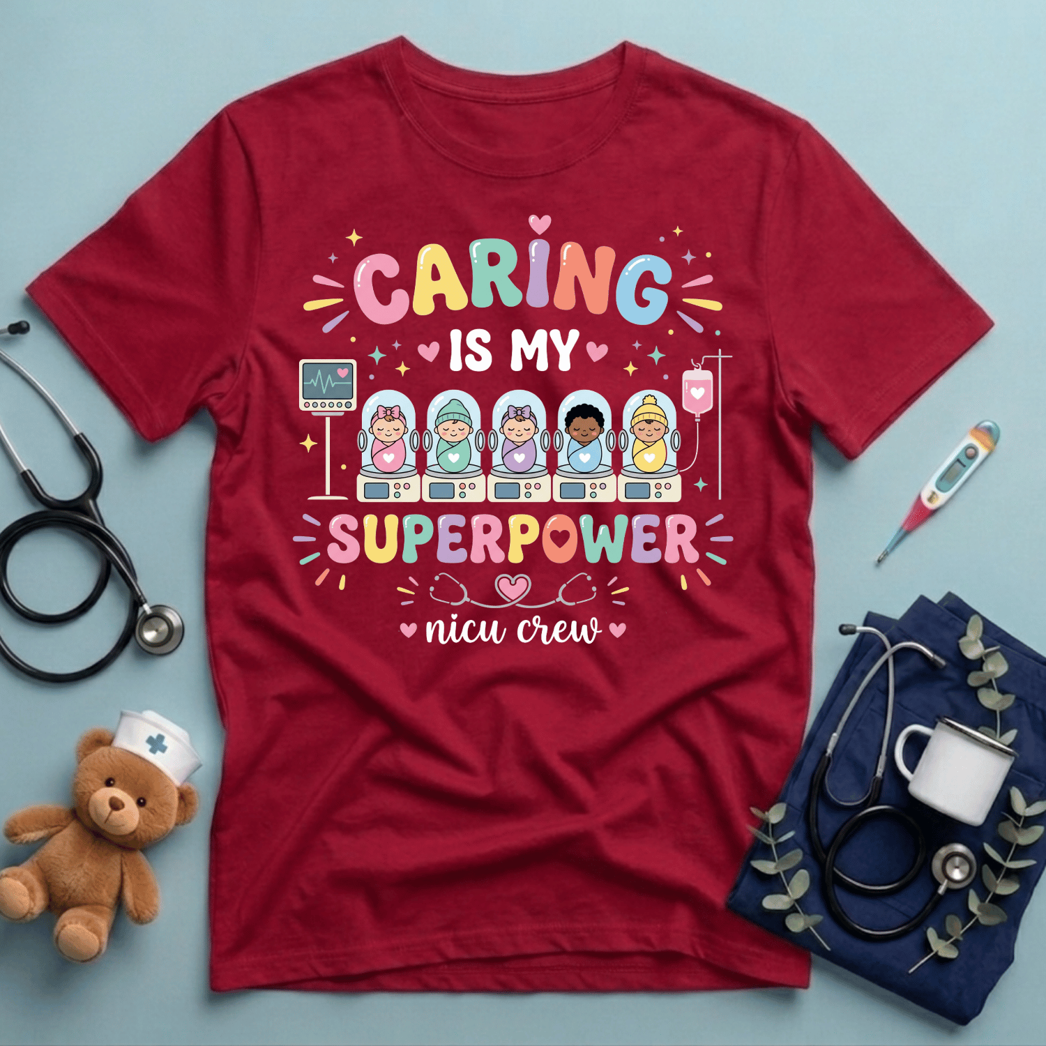 Caring Is My Superpower T-Shirt