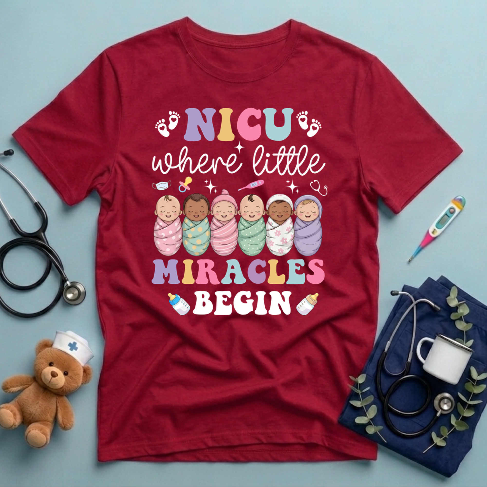 Where Little Miracles Begin T-Shirt