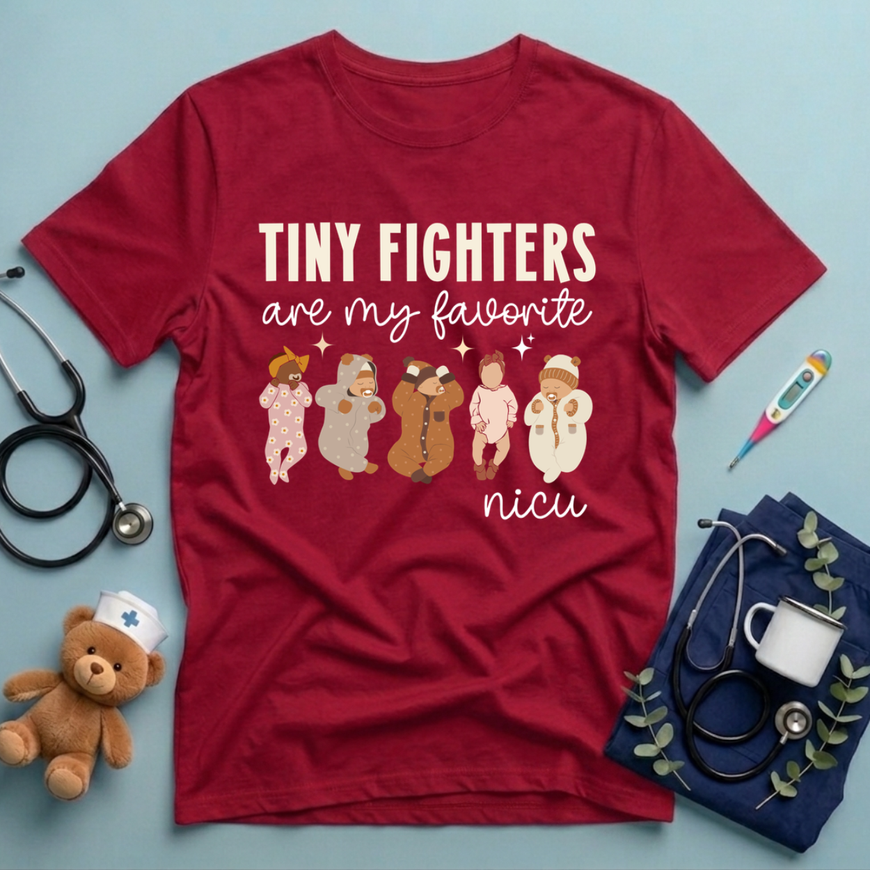 Tiny Fighters nicu T-Shirt