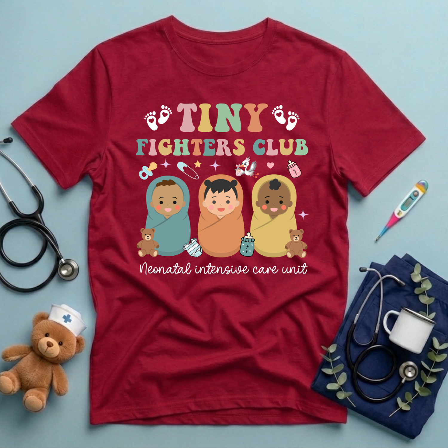 NICU Nurse Club T-Shirt