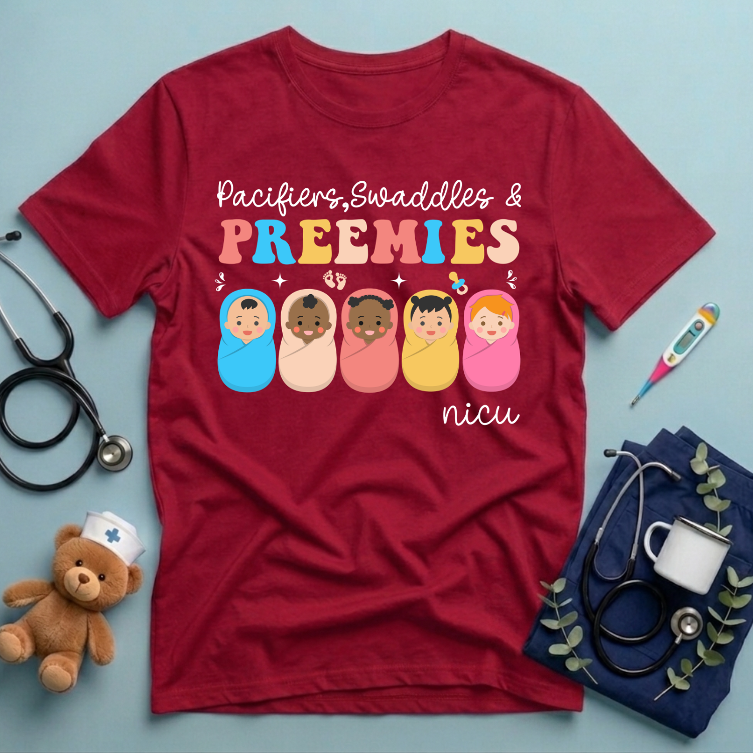 Pacifiers Swaddles & Preemies T-Shirt