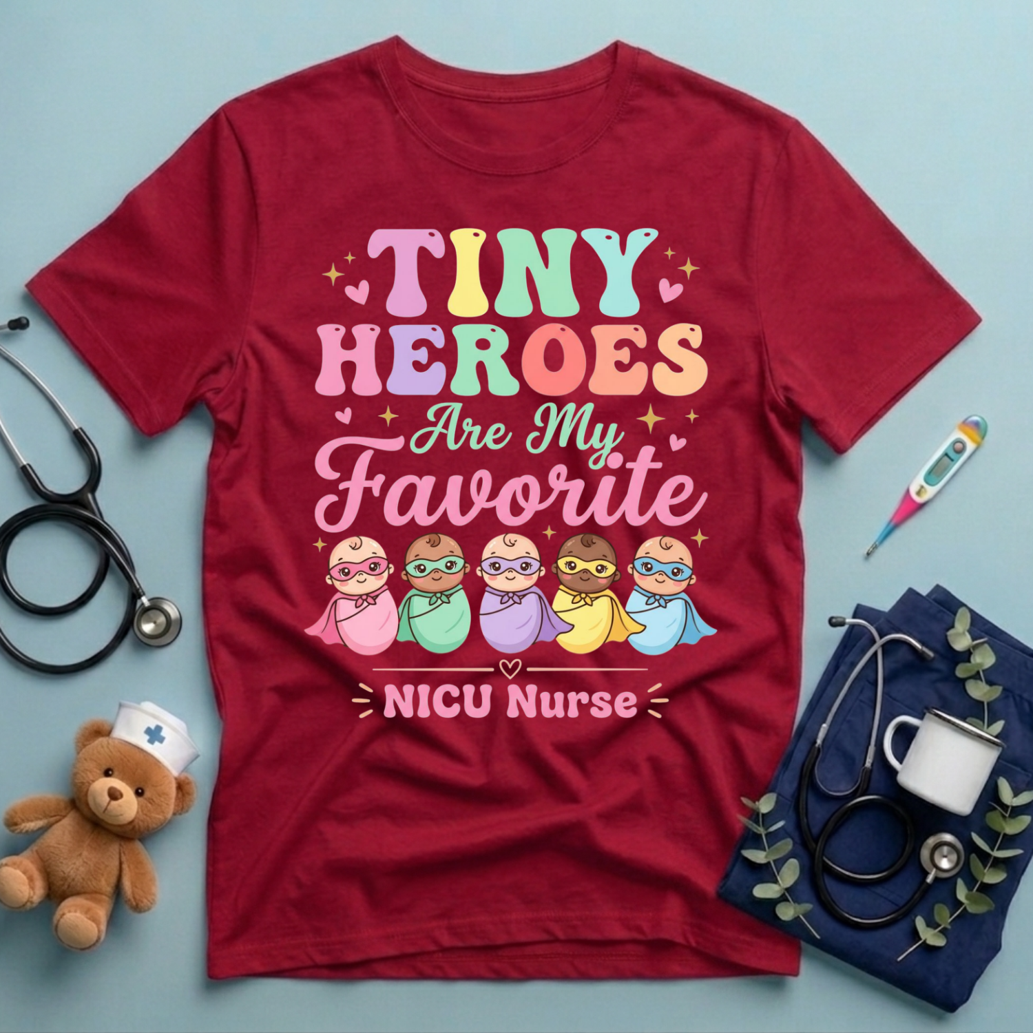 Tiny Heroes Are My Favorite T-Shirt
