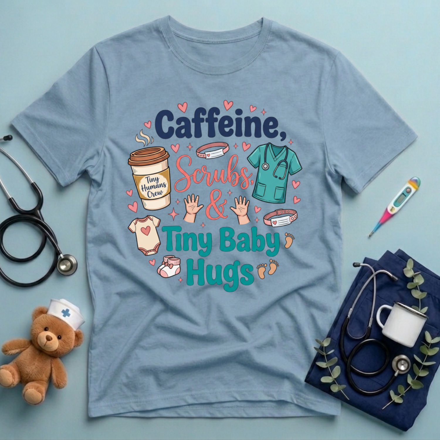 Coffee & Baby Hugs  T-Shirt