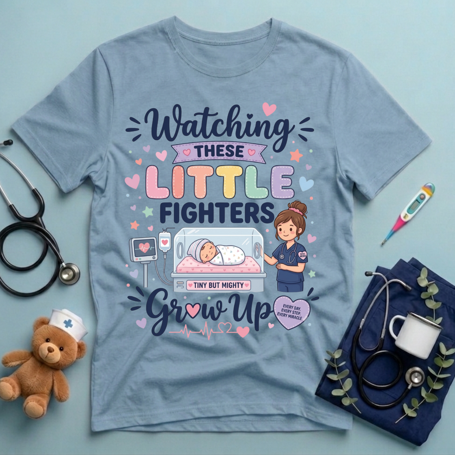 Little Fighters Grow T-Shirt