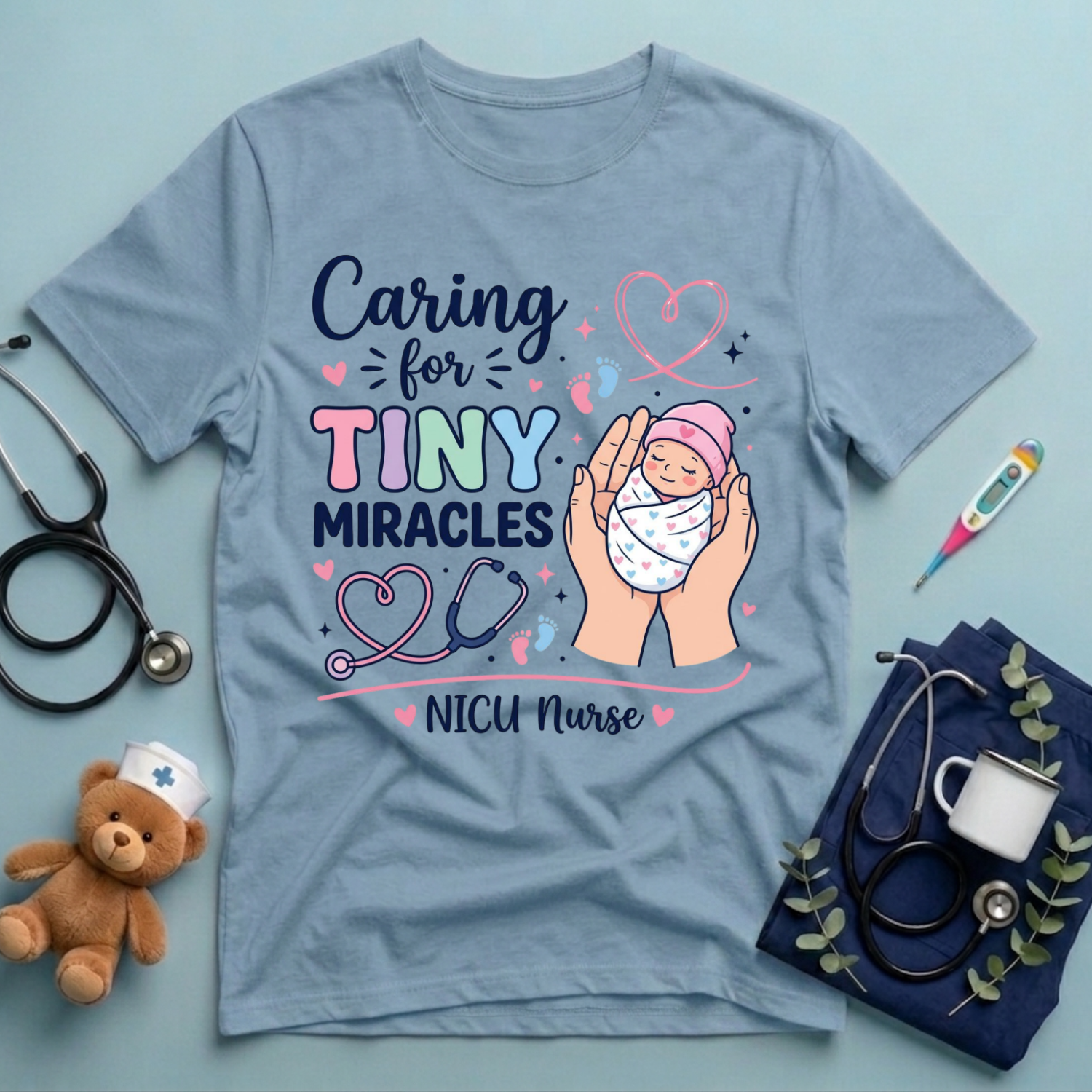 Caring for Tiny Miracles T-Shirt