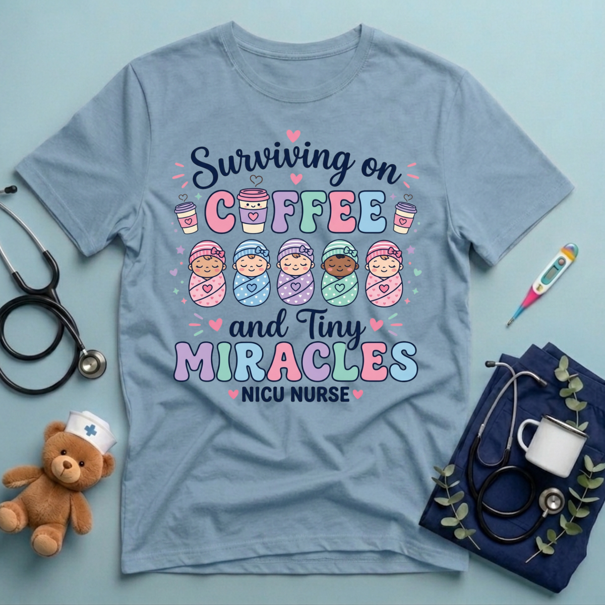 Surviving on Coffee T-Shirt