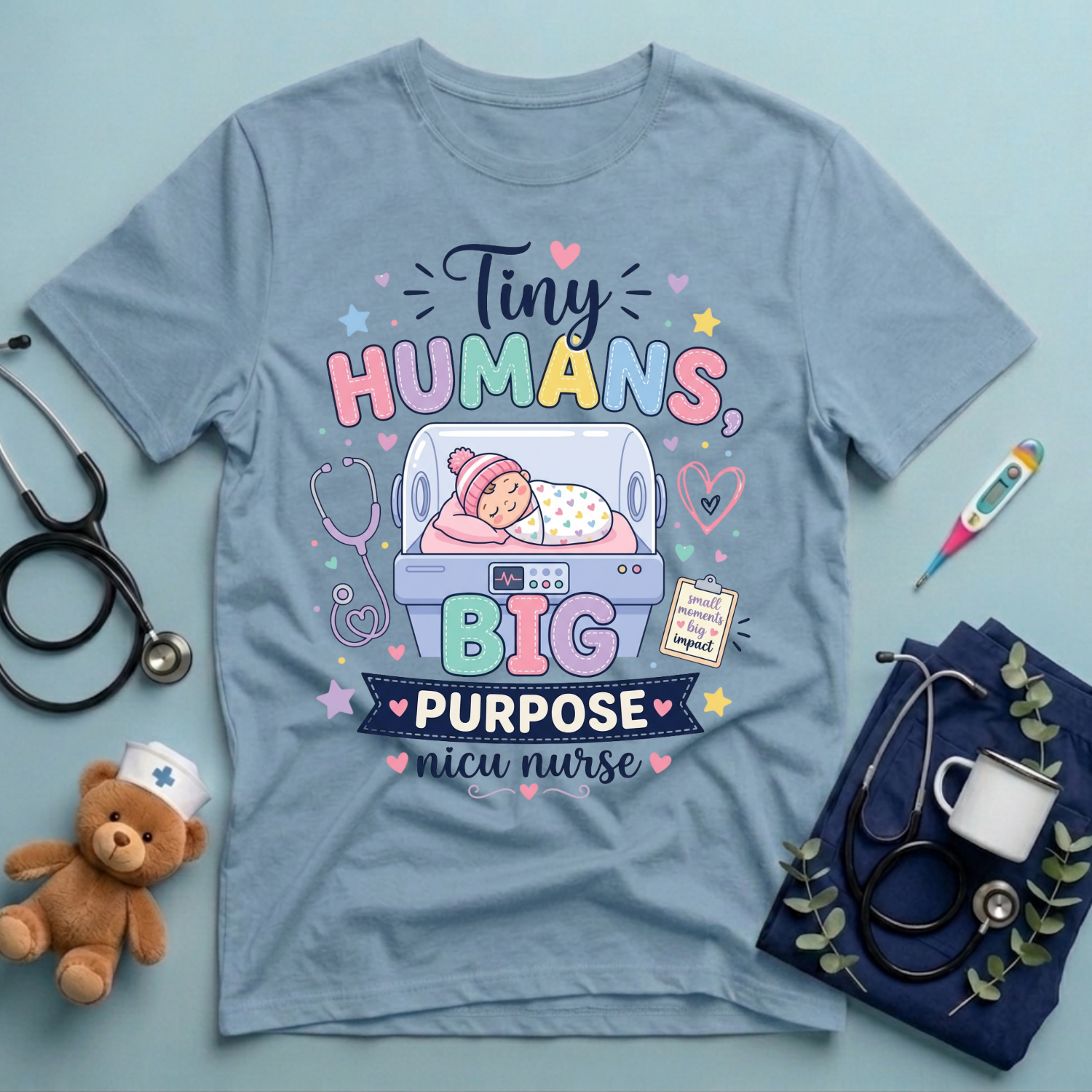 Tiny Humans, Big Purpose T-Shirt