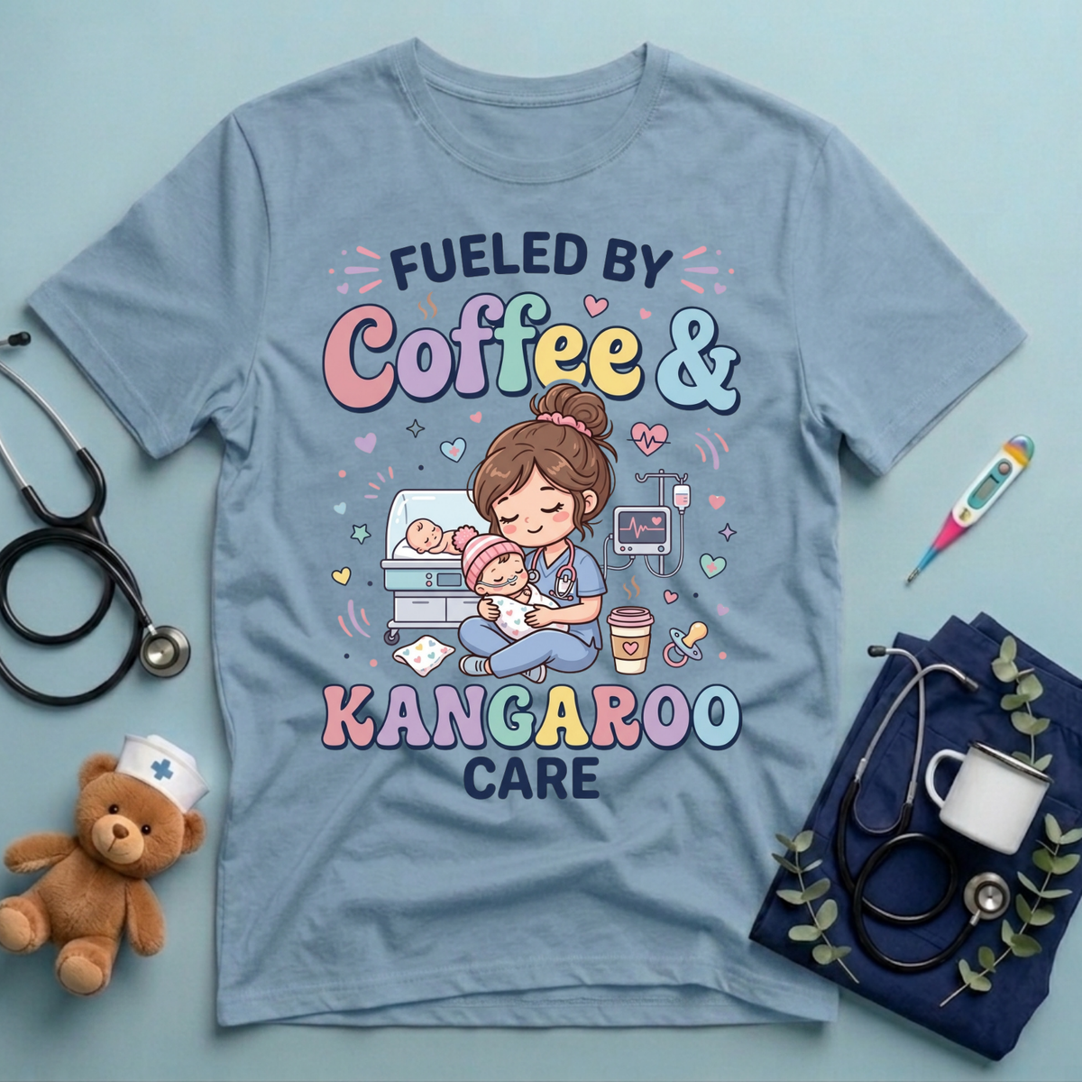 Coffee & Kangaroo Care T-Shirt