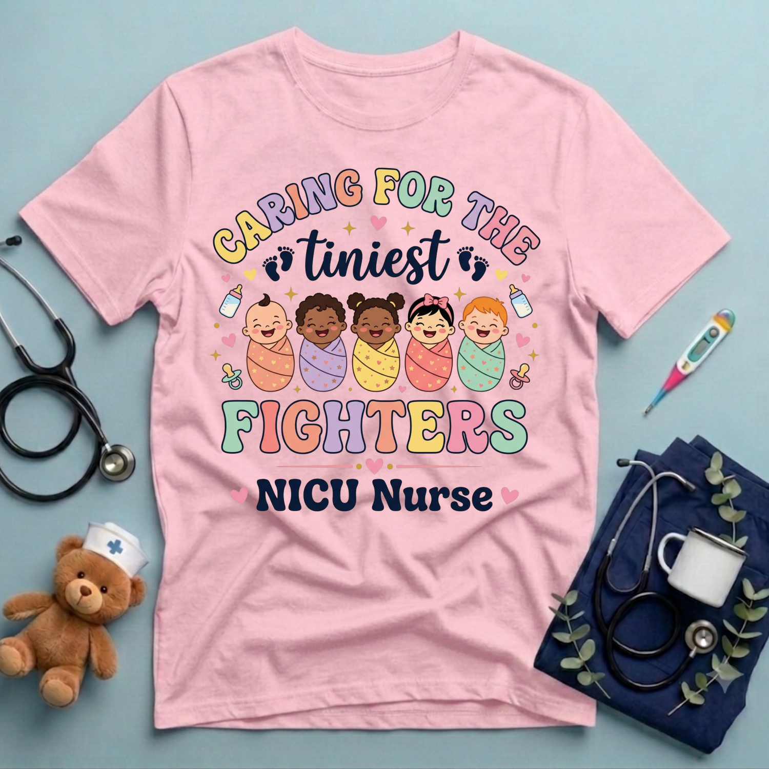 Caring for the tiniest fighters T-Shirt