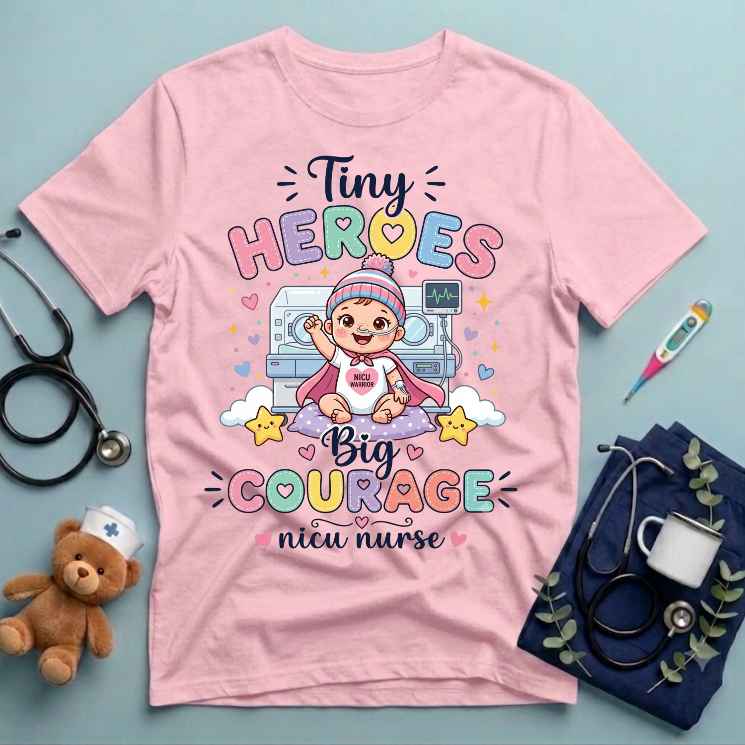 Tiny Heroes, Big Courage T-Shirt