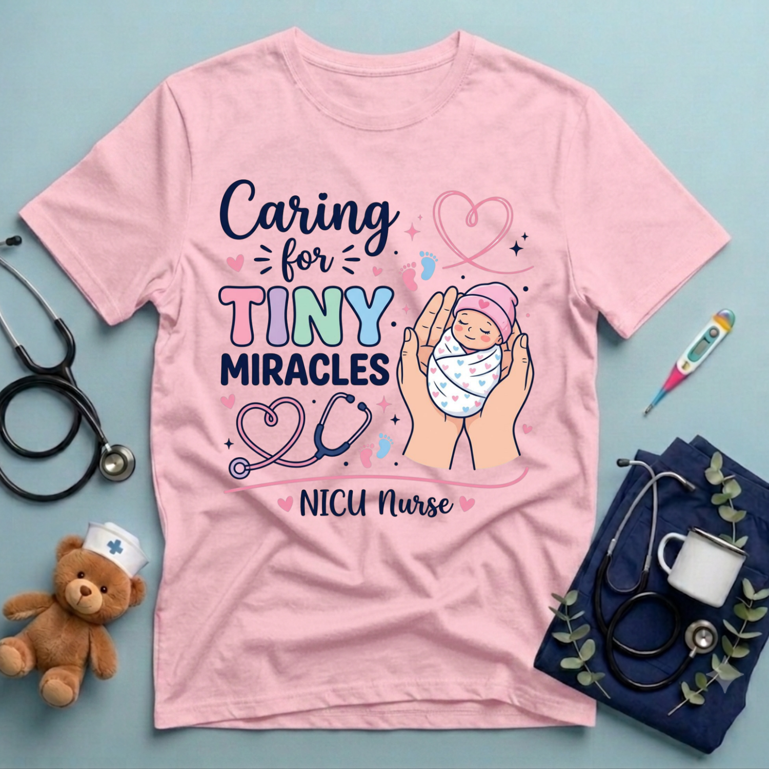 Caring for Tiny Miracles T-Shirt