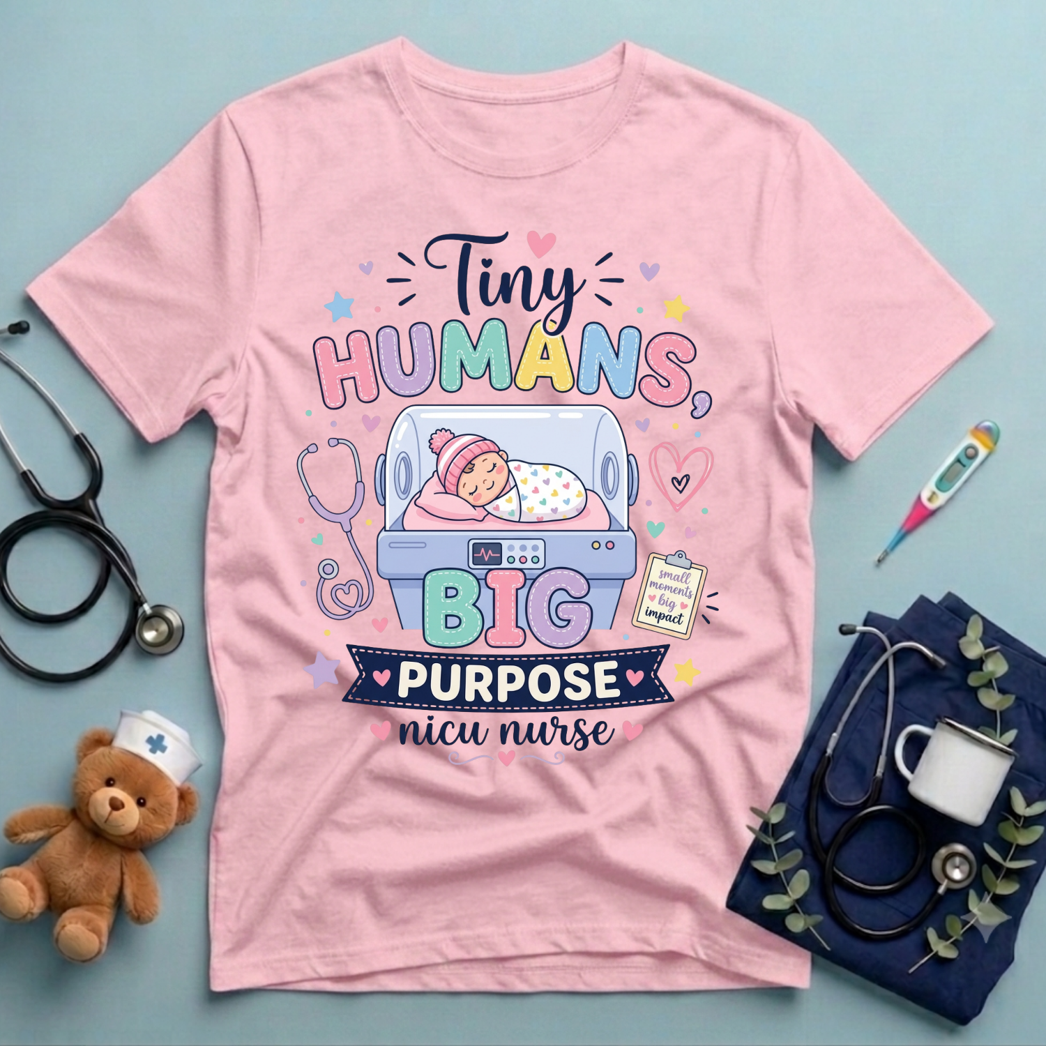 Tiny Humans, Big Purpose T-Shirt