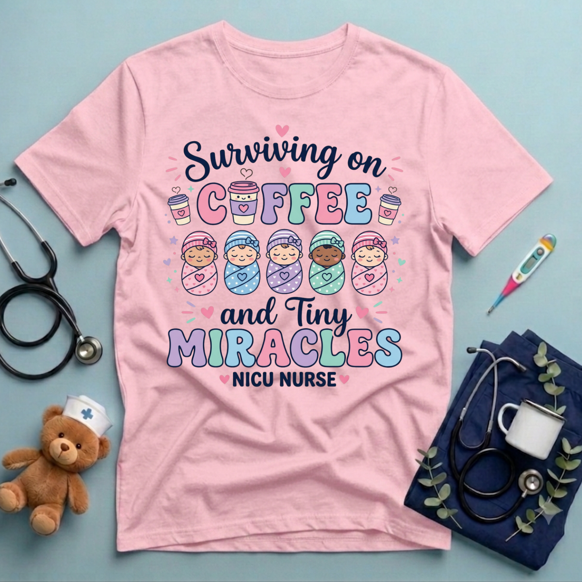Surviving on Coffee T-Shirt