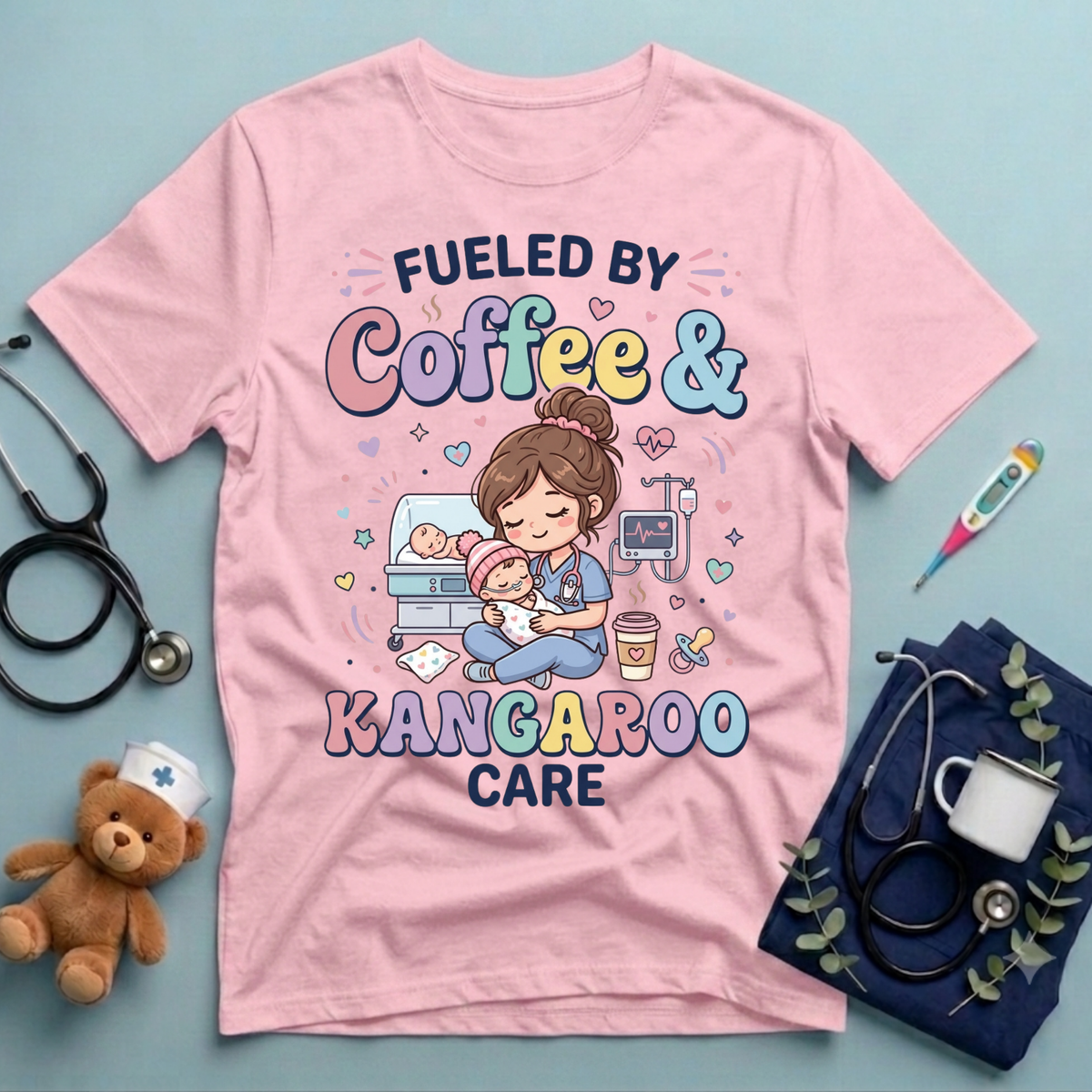 Coffee & Kangaroo Care T-Shirt