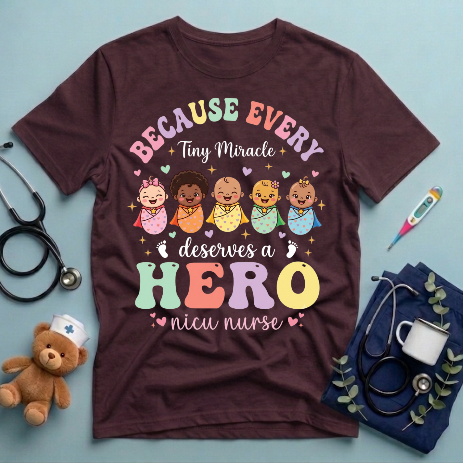 Tiny Miracle Deserves Hero T-Shirt