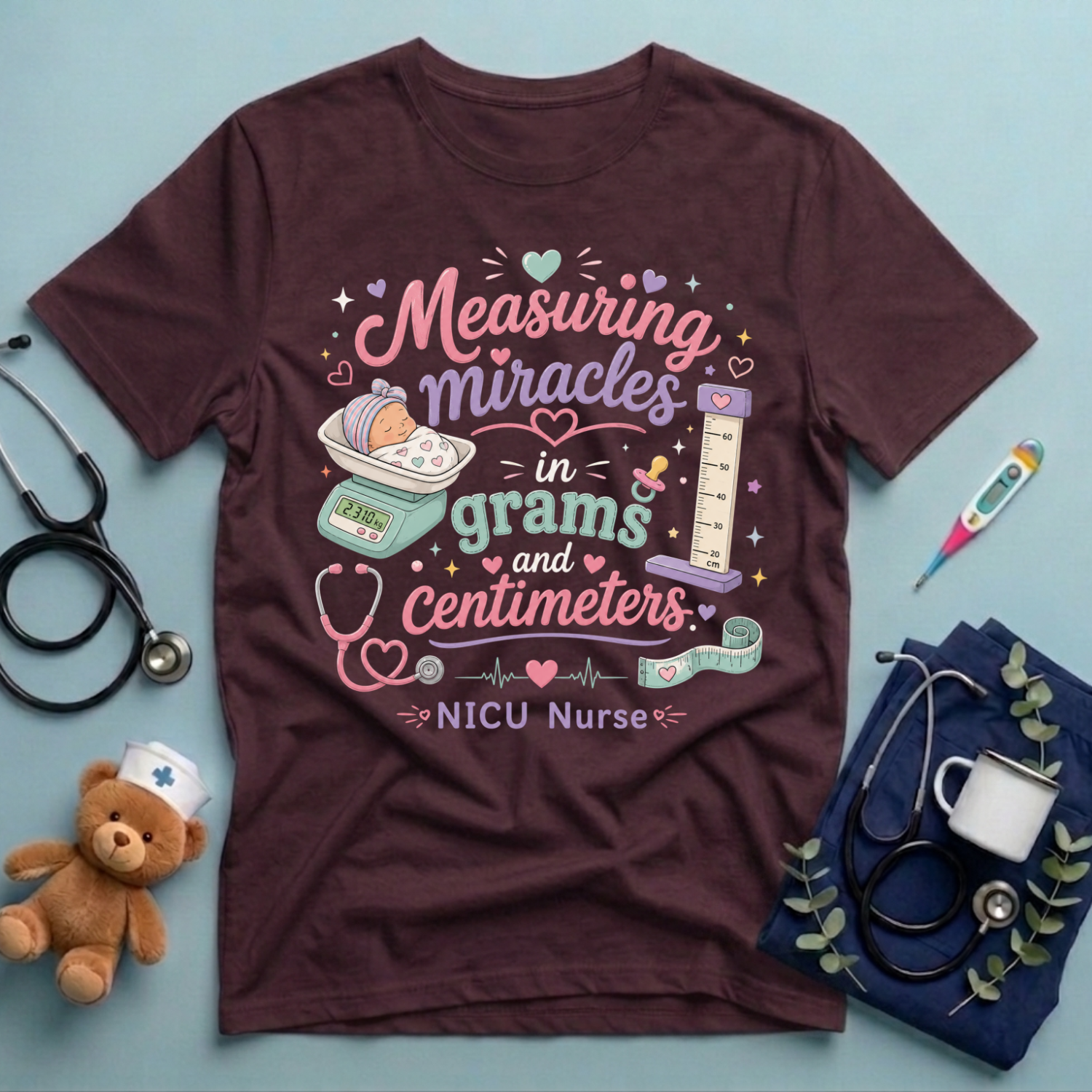 Measuring miracles in grams T-Shirt