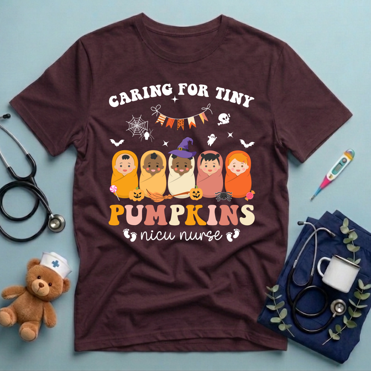 Caring For Tiny Pumpkins T-Shirt