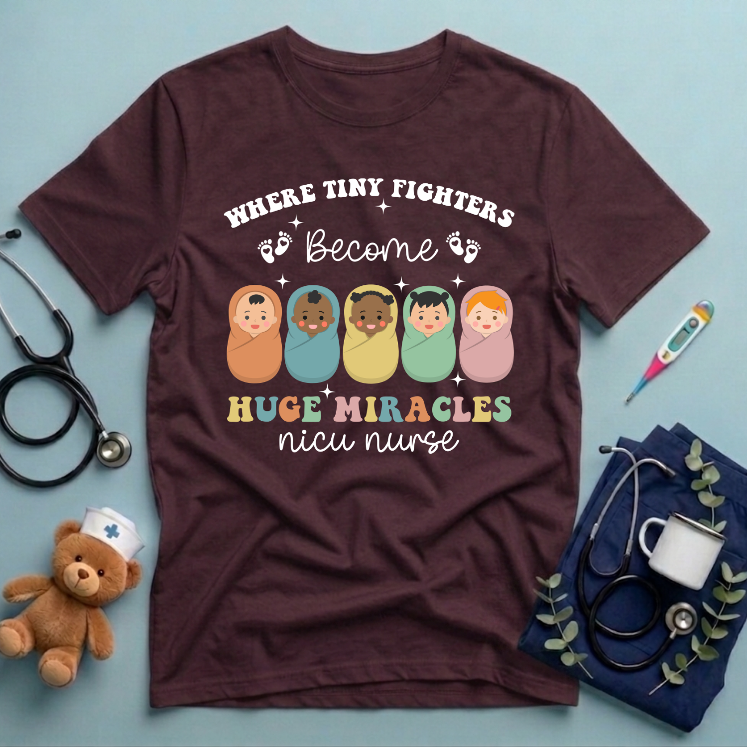 Where Fighters Become Miracles T-Shirt