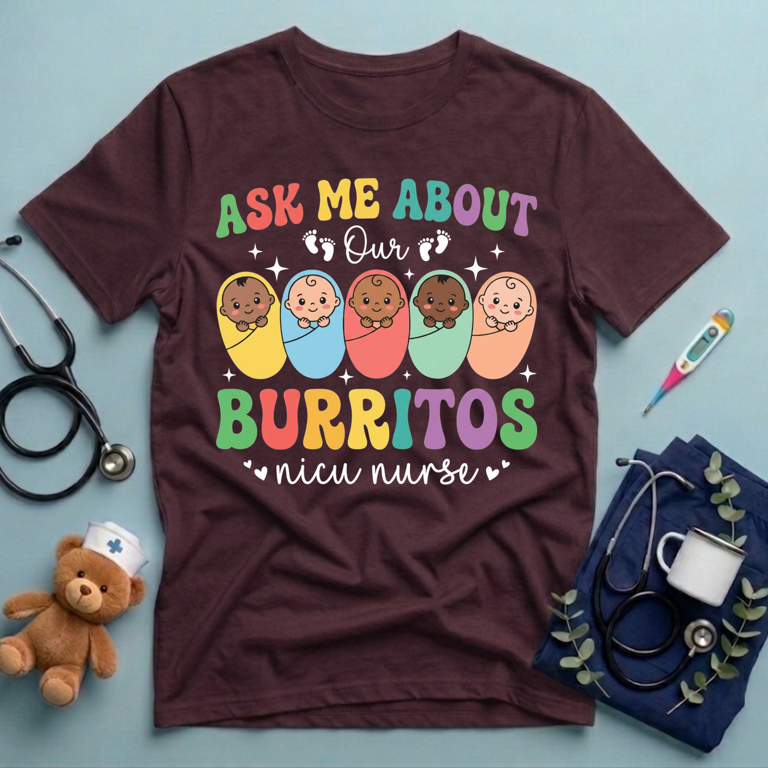 Ask Me About Our Burritos T-Shirt